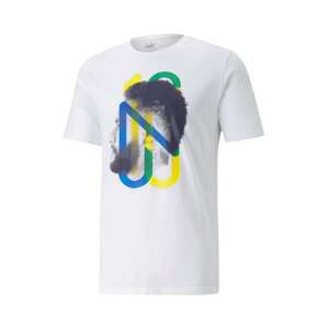 PUMA Funkční tričko 'Neymar Hero Future' modrá / tmavě modrá / žlutá / zelená / bílá
