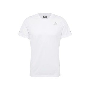 ADIDAS SPORTSWEAR Funkční tričko 'RUN IT'  šedá / bílá