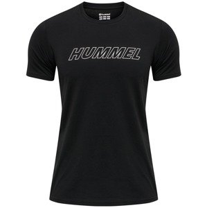 Hummel Funkční tričko 'Callum' černá / bílá