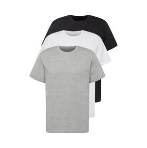 SEIDENSTICKER Tričko  šedý melír / černá / bílá