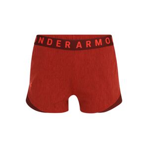 UNDER ARMOUR Sportovní kalhoty 'Play Up'  červená / burgundská červeň