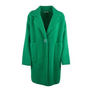 Influencer Přechodný kabát  smaragdová