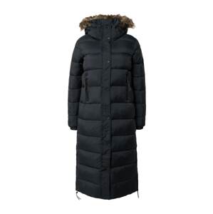 Superdry Zimní kabát hnědá / černá