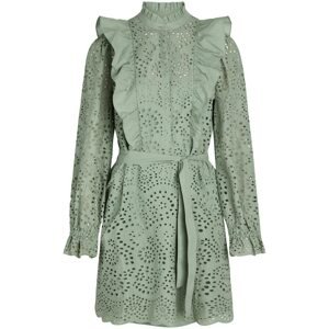 BRUUNS BAZAAR Košilové šaty 'Sienna Kandra' pastelově zelená