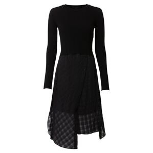 AllSaints Košilové šaty 'AGNES' černá