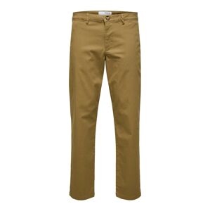 SELECTED HOMME Chino kalhoty 'New Miles' hnědá