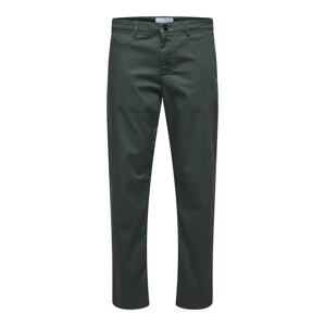 SELECTED HOMME Chino kalhoty 'New Miles' čedičová šedá