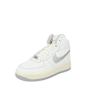 Nike Sportswear Kotníkové tenisky 'Air Force 1 Sculpt'  stříbrně šedá / bílá