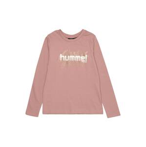 Hummel Tričko  zlatá / růžová / bílá