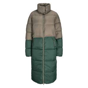 JJXX Zimní kabát 'Ellie' béžová / zelená