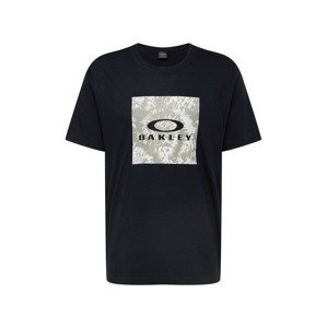 OAKLEY Funkční tričko 'WANDERLUST' kouřově šedá / černá / bílá