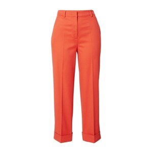 Sisley Kalhoty s puky oranžově červená