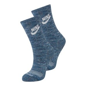 Nike Sportswear Sportovní ponožky  chladná modrá / bílá