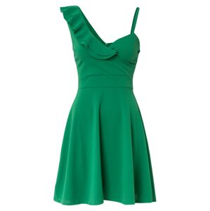 WAL G. Koktejlové šaty 'JOLENE' tmavě zelená