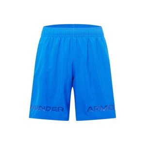 UNDER ARMOUR Sportovní kalhoty  modrá / námořnická modř