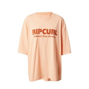 RIP CURL Oversized tričko broskvová / starorůžová