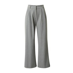 Abercrombie & Fitch Kalhoty se sklady v pase šedý melír