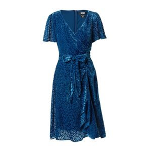 DKNY Koktejlové šaty enciánová modrá