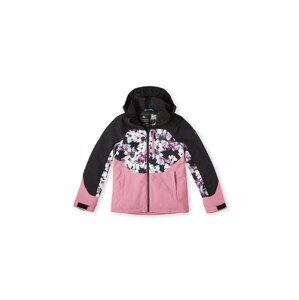 O'NEILL Outdoorová bunda  pink / černá / bílá