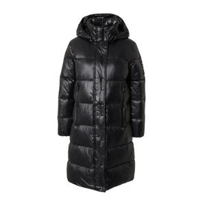 ARMANI EXCHANGE Zimní kabát černá / bílá