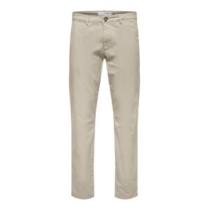 SELECTED HOMME Chino kalhoty 'New Miles' světle šedá