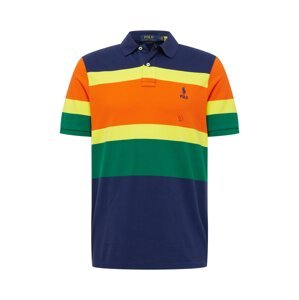 Polo Ralph Lauren Tričko tmavě modrá / žlutá / zelená / oranžová