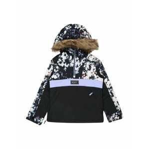 ROXY Outdoorová bunda 'SHELTER ' námořnická modř / světlemodrá / černá / offwhite