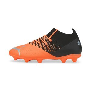 PUMA Sportovní boty 'FUTURE 3.3'  šedá / oranžová / černá