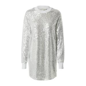 AllSaints Koktejlové šaty 'JUELA' stříbrná