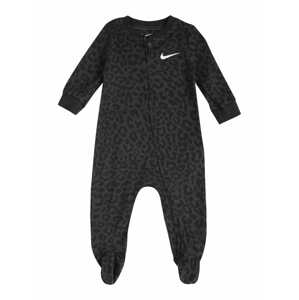 Nike Sportswear Overal  tmavě šedá / černá / bílá
