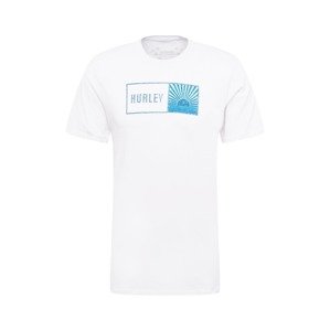 Hurley Funkční tričko marine modrá / světlemodrá / bílá