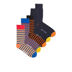 JACK & JONES Ponožky  modrá / mix barev
