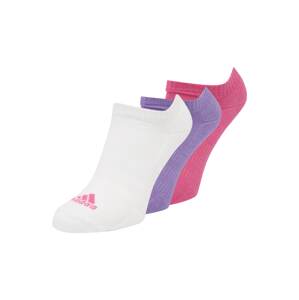 ADIDAS SPORTSWEAR Sportovní ponožky světle fialová / tmavě růžová / bílá
