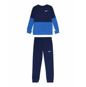 Nike Sportswear Joggingová souprava 'ROOKIE'  modrá / námořnická modř / bílá