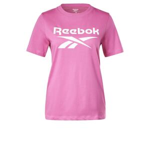 Reebok Classics Tričko pink / bílá