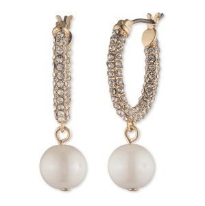 Lauren Ralph Lauren Náušnice  zlatá / stříbrná / perlově bílá