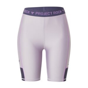 UNDER ARMOUR Sportovní kalhoty švestková / orchidej / pastelová fialová / bílá