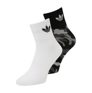 ADIDAS ORIGINALS Ponožky  šedá / kámen / černá / bílá