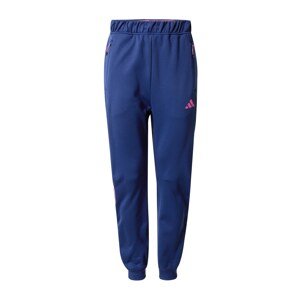 ADIDAS PERFORMANCE Sportovní kalhoty tmavě modrá / korálová