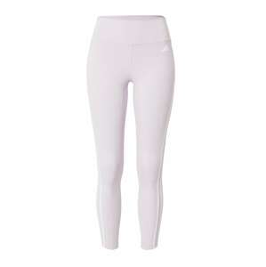 ADIDAS PERFORMANCE Sportovní kalhoty pastelová fialová / bílá