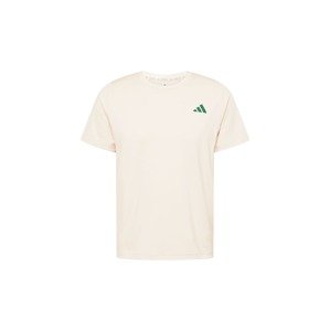 ADIDAS PERFORMANCE Funkční tričko krémová / smaragdová