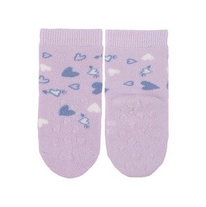 STERNTALER Ponožky krémová / námořnická modř / pastelová fialová