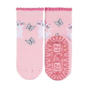 STERNTALER Ponožky šedá / růžová / bílá