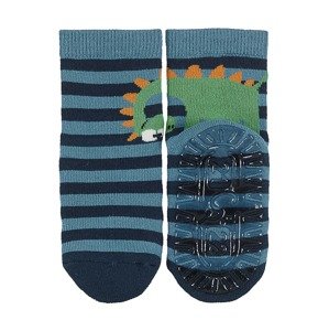 STERNTALER Ponožky noční modrá / nebeská modř / zelená / oranžová