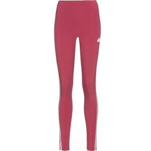 ADIDAS SPORTSWEAR Sportovní kalhoty tmavě růžová / bílá