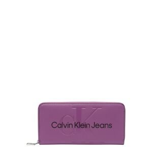 Calvin Klein Jeans Peněženka  orchidej / černá