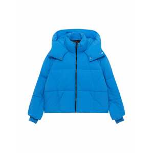 Pull&Bear Zimní bunda nebeská modř