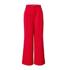 NA-KD Kalhoty s puky červená