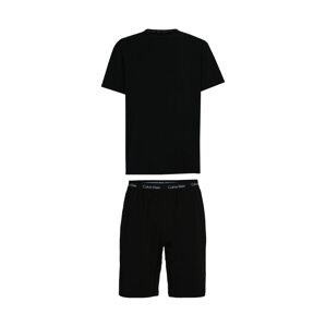 Calvin Klein Underwear Pyžamo krátké černá / bílá