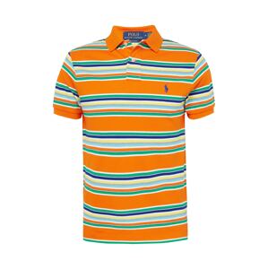Polo Ralph Lauren Tričko modrá / světlemodrá / zelená / oranžová